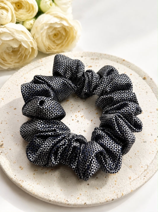 Jedwabna gumka frotka Scrunchie #013