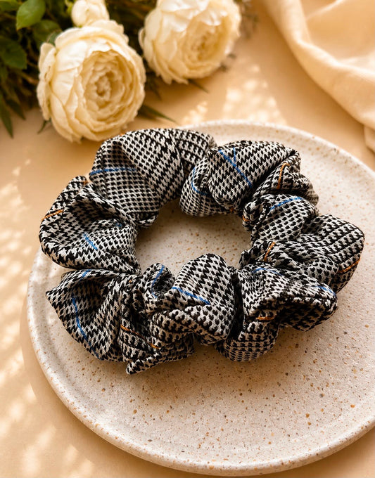 Jedwabna gumka frotka Scrunchie #021