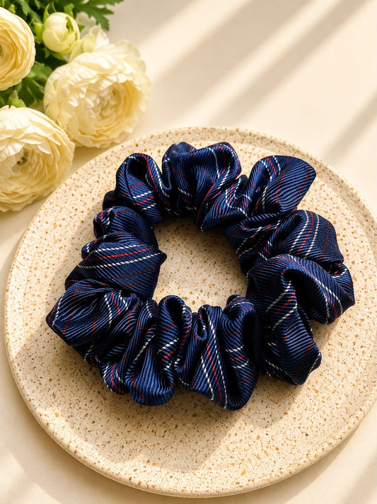 Jedwabna gumka frotka Scrunchie #010