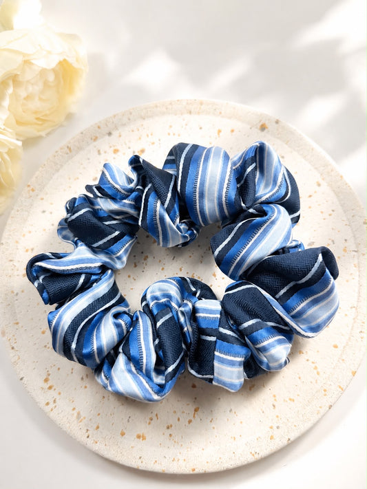 Jedwabna gumka frotka Scrunchie #028